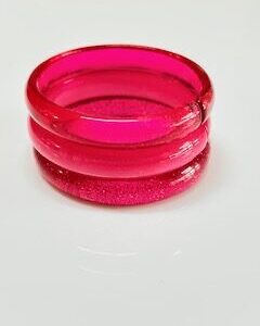 Pulseira trio Média Pink